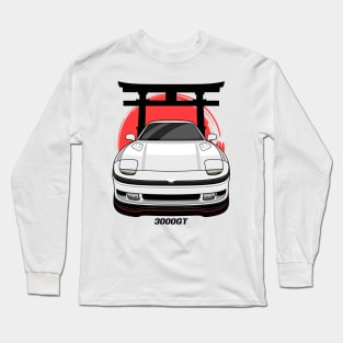 White 3KGT Long Sleeve T-Shirt